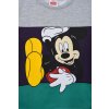 Sportovní mikina Mickey Mouse - šedo-modro-zelená