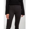 Černé dámské legíny s průstřihy
