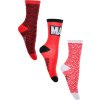 Pánské ponožky Marvel - černá/červená/bílá