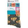 Trojbalení ponožek The Lion King Simba - khaki/šedá/žlutá (Velikost 31/34)