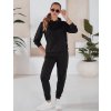 Černá dámská souprava mikiny a tepláků MIGEL