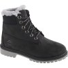 Černé chlapecké boty Timberland Premium 6 IN WP Shearling Boot Jr