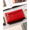 Rovicky Prošívaná elegantní červená peněženka V101
