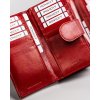 Rovicky Prošívaná elegantní červená peněženka V101