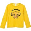 Žluté tričko s dlouhým rukávem The Lion King