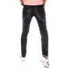 Černé pánské džínové kalhoty