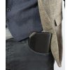 Rovicky Klasická černá peněženka L139 (Velikost ONE SIZE)