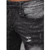 Černé pánské džínové kalhoty