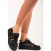 Černé dámské sneakersy na platformě Shelovet (Velikost 36)