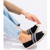 Semišové espadrilky dámské černé Vinceza (Velikost 36)