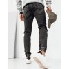 Černé pánské džínové kalhoty jogger