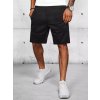Černé pánské teplákové kraťasy