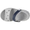 Šedé sandály Crocs Crocband Sandal Kids