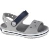 Šedé sandály Crocs Crocband Sandal Kids