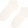 Smetanové kotníkové dámské ponožky Art. 052