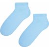 Světle modré kotníkové dámské ponožky Art. 052