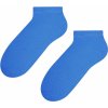 Modré dámské kotníkové ponožky Art. 052