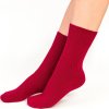 Vínové dámské ponožky Art.093