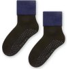 Černé protiskluzové ponožky pro děti Art.038