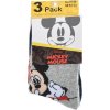 Set chlapeckých ponožek Mickey  - červená, šedá, modrá