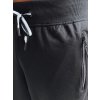 Černé teplákové šortky