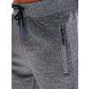 Tmavě šedé pohodlné šortky