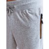 Šedé pánské teplákové šortky