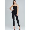 Dámský set peplum top + kalhoty M606 Black