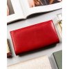 Rovicky Červená dámská prošívaná peněženka V130