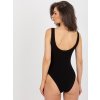 Černé body s barevnými kamínky (Velikost ONE SIZE)