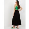 Černá dámská midi sukně