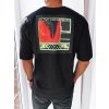 Černé pánské triko s potiskem