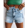 Džínové dámské kraťasy s asymetrickým zapínáním SEA BREEZE