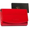 Rovicky Červená střední dámská peněženka V162 (Velikost ONE SIZE)