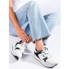 Dámské bílo-černé sneakersy Shelovet