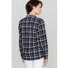 Dámská černá károvaná košile
