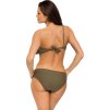 Khaki bikiny s volánem Sharon Kaki