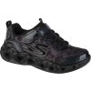 Černé svítící tenisky Skechers Heart Lights