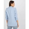 Světle modré ležérní sako
