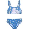Modré dvoudílné plavky s květinami Disney Frozen