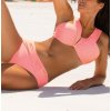 Světle růžové push-up bikiny Amina