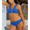 Modré push-up bikiny Amina (Velikost 36)