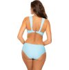 Světle modré push-up bikiny Amina