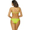 Limetkové volánkové push-up bikiny Matylda Erba