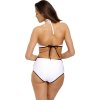 Bílo-černé stylové bikiny Verona Bianco