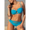 Tyrkysové bikiny s průstřihy Amiri