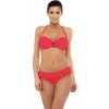 Korálové bikiny se zlatými ozdobami Cameron Shock Red