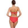 Korálové bikiny se zlatými ozdobami Cameron Shock Red