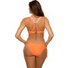 Oranžové bikiny s ozdobným prošíváním Dajon