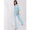 Světle modrý ležérní komplet
